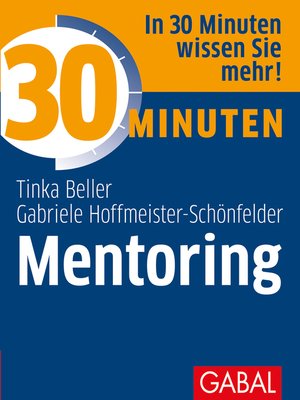 cover image of 30 Minuten Mentoring